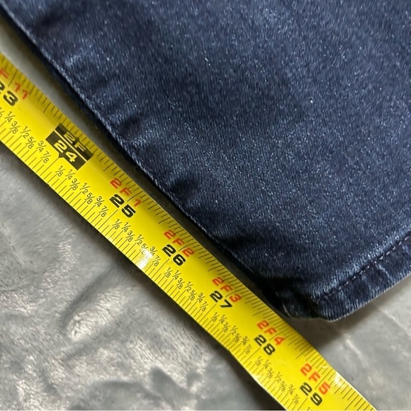 AG Adriano Goldschmied Denim 28R The Prima Ankle Cigarette Jean Dark Wash - Picture 8 of 13